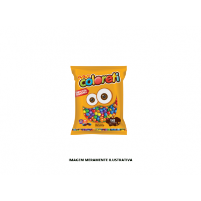 CONFEITO - JAZAM - 1Kg COLORETI MINI